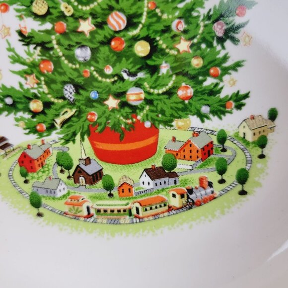 Vintage Pfaltzgraff Christmas Heritage Cereal Bowl Festive Holiday Dishes - Picture 6 of 8